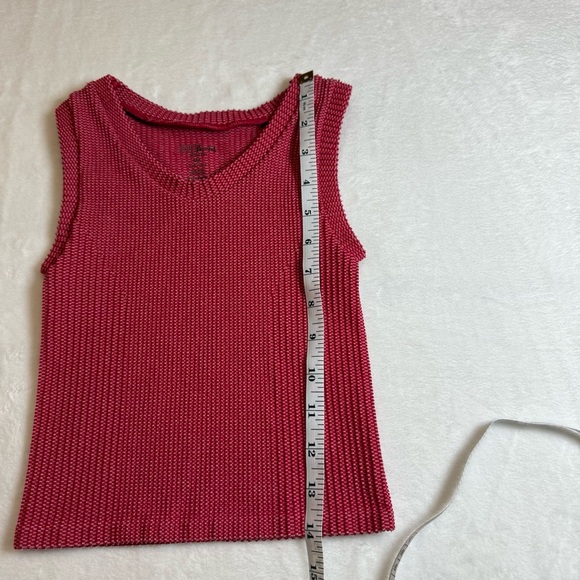 BKE Essentials Youth Knit Top in Red Size Little Girls M/L - Picture 3 of 8